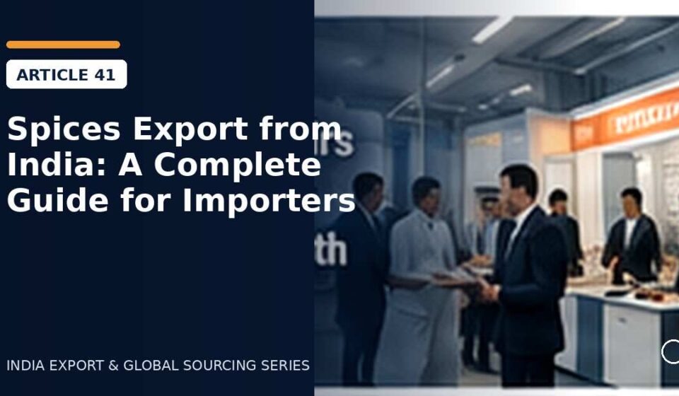 Spices Export from India: A Complete Guide for Importers